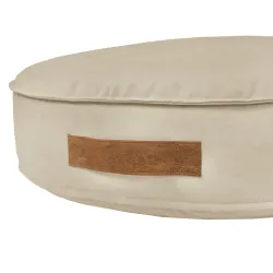 Culcuș rotund pentru câini și pisici 80 cm - Catifea Soft – vedere 2