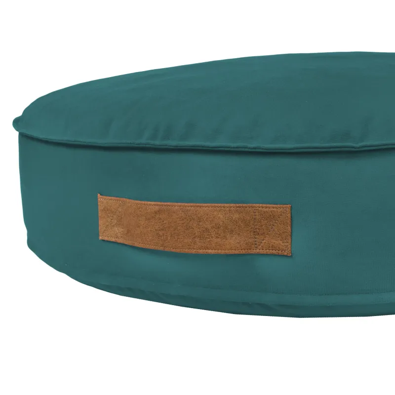 Culcuș rotund pentru câini și pisici 80 cm - Catifea Soft – vedere 12