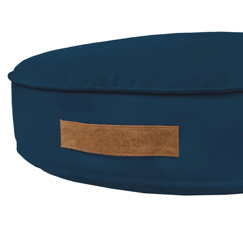 Culcuș rotund pentru câini și pisici 80 cm - Catifea Soft – vedere 14