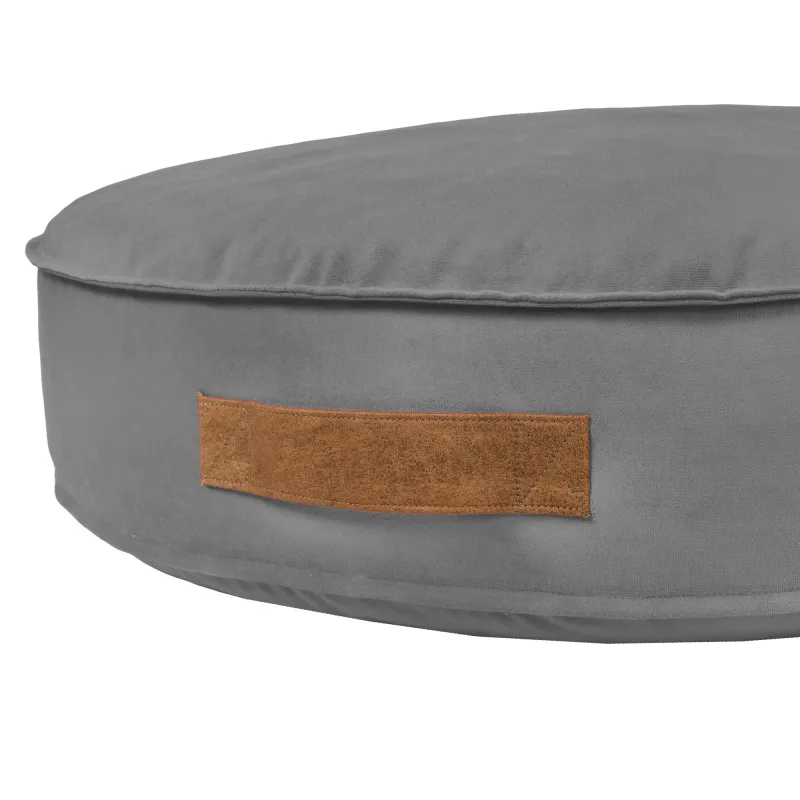 Culcuș rotund pentru câini și pisici 80 cm - Catifea Soft – vedere 16