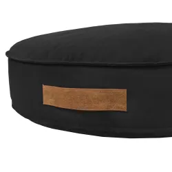 Culcuș rotund pentru câini și pisici 80 cm - Catifea Soft – vedere 20