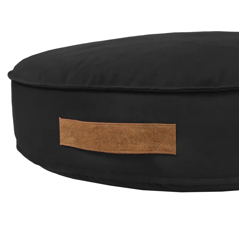 Culcuș rotund pentru câini și pisici 80 cm - Catifea Soft – vedere 20