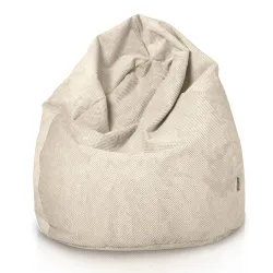 Fotoliu Puf XL Standard - Catifea cu textură Dot – vedere 31