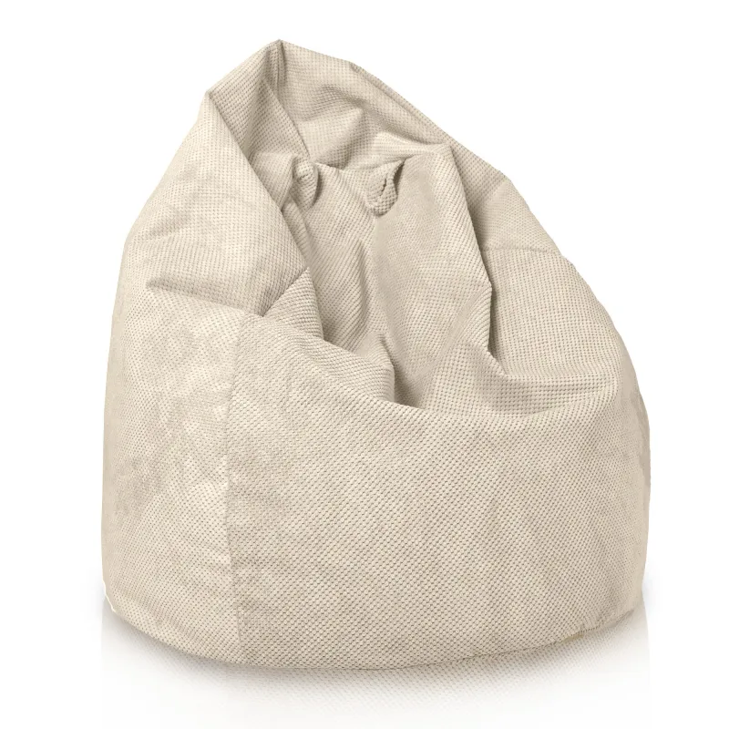 Fotoliu Puf XL Standard - Catifea cu textură Dot – vedere 29
