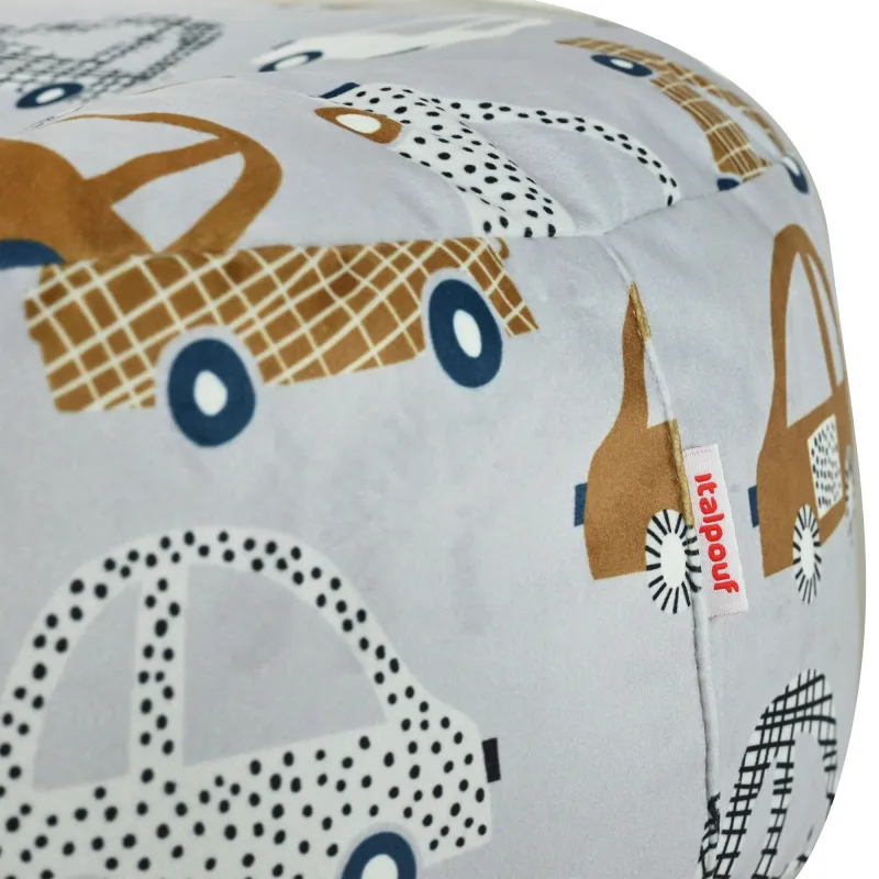 Puf Taburet Suport Picioare Rotund - Material Imprimeu Premium – vedere 73