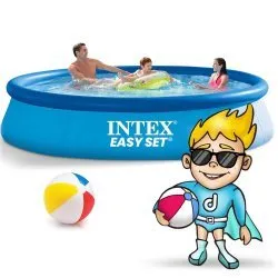 Piscina de grădină gonflabila 305 x 61 cm 9in1 INTEX 28118