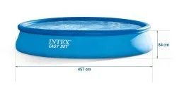 Piscina gonflabila de grădină 457 x 84 cm 9in1 INTEX 28158