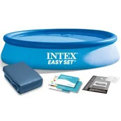 Piscină de grădină gonflabil 366 x 76 set 2-în-1 INTEX 28130