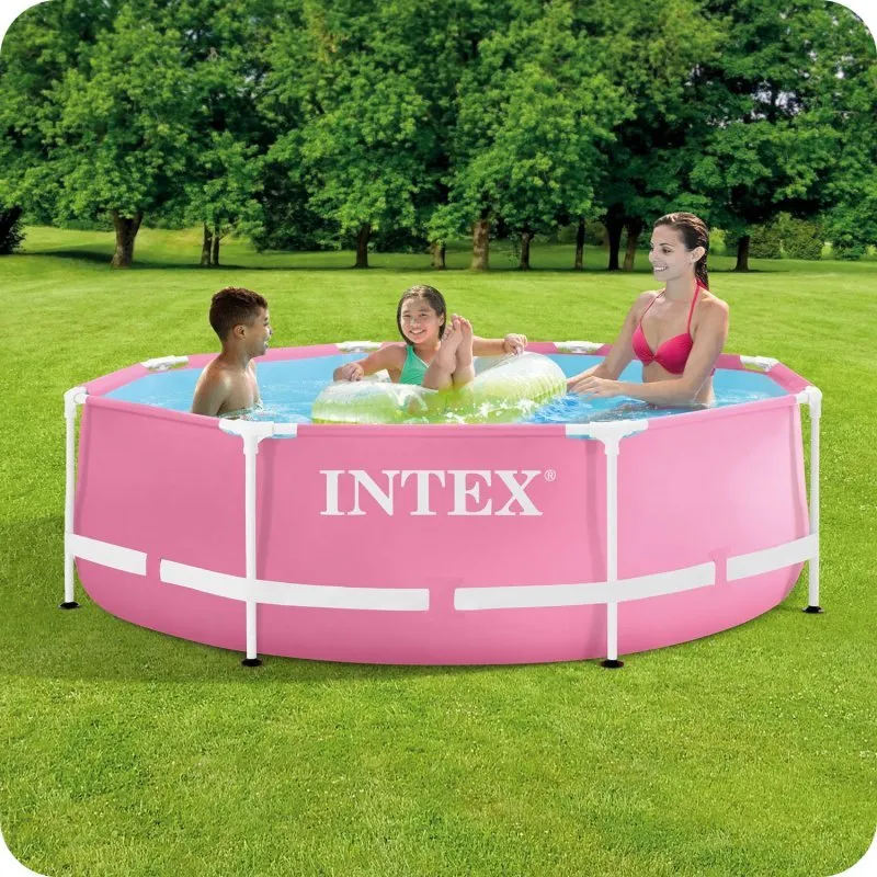 Piscina de grădină cu cadru de metal 244 x 76 cm INTEX 28290