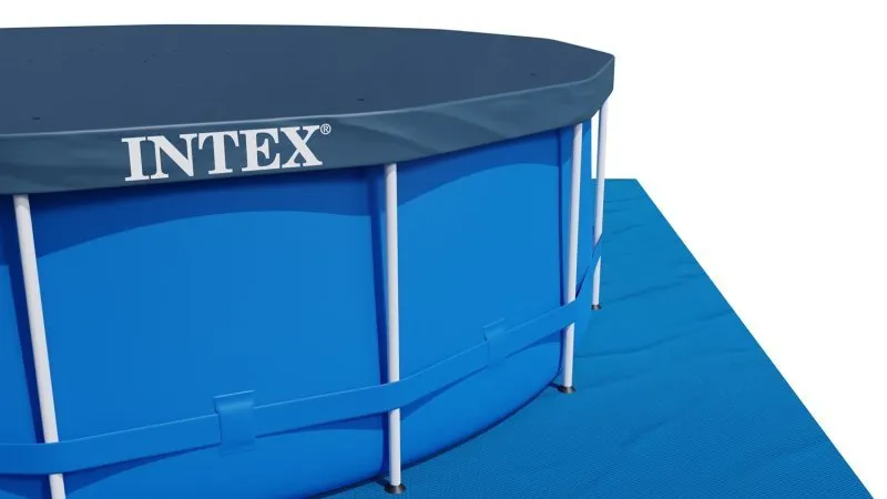 Piscina cu cadru de metal de grădină 457 x 122 cm 12 in1 INTEX 28242.