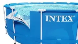 Piscina cu cadru de metal de grădină 457 x 122 cm 12 in1 INTEX 28242.