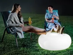 Lumină gonflabilă plutitoare pentru piscină OTTOMAN LED 86 x 33 cm INTEX 68697