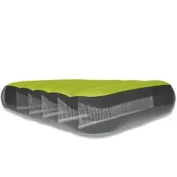 Saltea velur pentru o persoană cu pompă electrică 191x76x17 cm INTEX 64097.