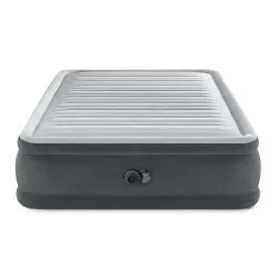 Saltea gonflabilă 203x152x46 cm cu pompă electrică încorporată INTEX 64414ND