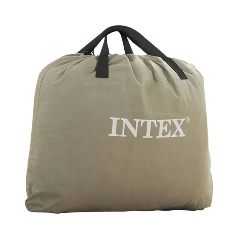 Saltea gonflabilă 203x152x46 cm cu pompă electrică încorporată INTEX 64414ND