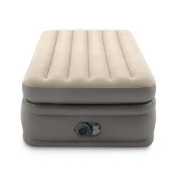 Saltea velur 191x99x51 cm cu pompă electrică încorporată INTEX 64162ND