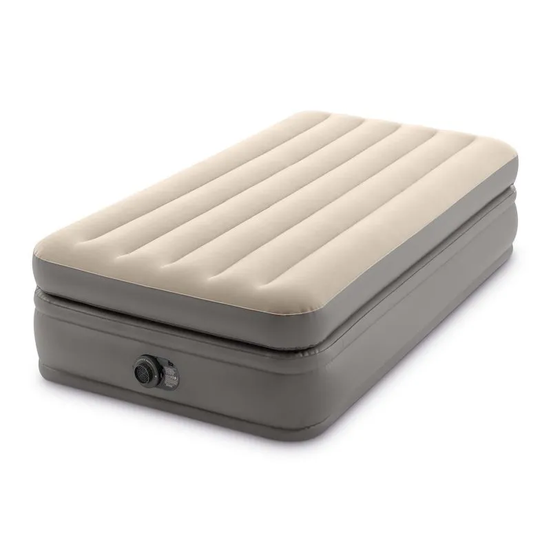 Saltea velur 191x99x51 cm cu pompă electrică încorporată INTEX 64162ND