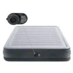 Saltea gonflabilă 203x152x33 cu pompă electrică încorporată INTEX 67770ND.