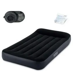 Saltea gonflabilă cu pompă electrică încorporată 191x99x25 cm INTEX 64146ND
