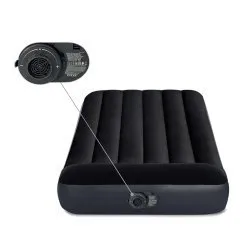 Saltea gonflabilă cu pompă electrică încorporată 191x99x25 cm INTEX 64146ND.