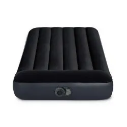 Saltea gonflabilă cu pompă electrică încorporată 191x99x25 cm INTEX 64146ND.