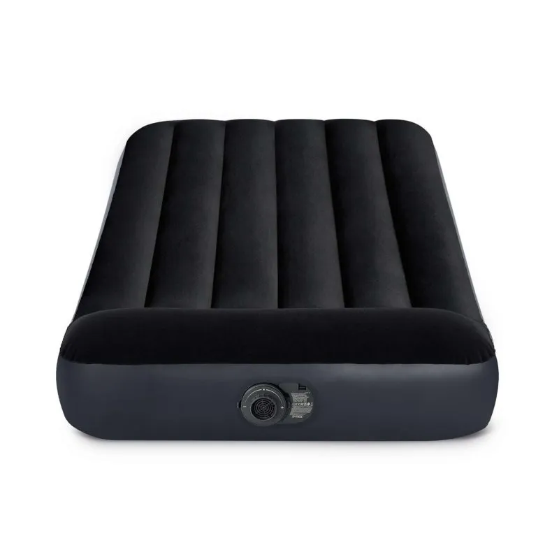 Saltea gonflabilă cu pompă electrică încorporată 191x99x25 cm INTEX 64146ND.