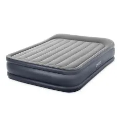 Saltea gonflabilă cu pompă electrică încorporată 203x152x42 cm INTEX 64136ND.