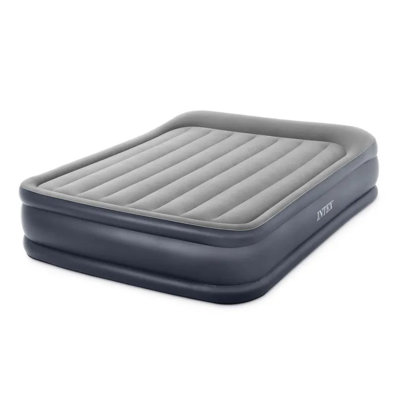 Saltea gonflabilă cu pompă electrică încorporată 203x152x42 cm INTEX 64136ND.