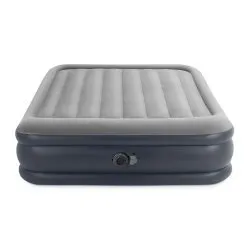 Saltea gonflabilă cu pompă electrică încorporată 203x152x42 cm INTEX 64136ND.