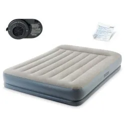 INTEX 64118 Saltea Gonflabilă cu Pompă Electrică Integrata