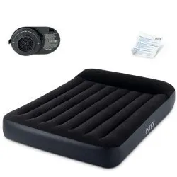 Saltea gonflabilă dublă cu pompă integrată INTEX 64148