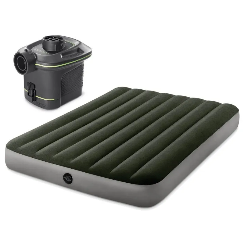 Saltea gonflabilă cu pompă electrică 191 x 137 x 25 cm INTEX 64778