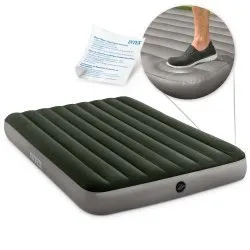 INTEX 64763 Saltea Gonflabilă cu Pompă Picior Integrată