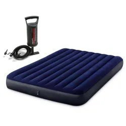 Saltea gonflabilă cu pompă cu piston și două perne INTEX 64765