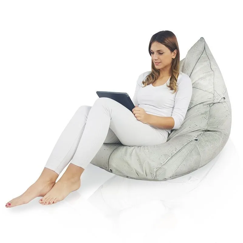 Fotoliu Puf relaxare de podea XL Bermuda - Material Imprimeu Premium – vedere 39