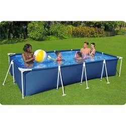 Bestway 56405N 400 x 211 x 81 cm 15in1 piscină de grădină cu rafturi