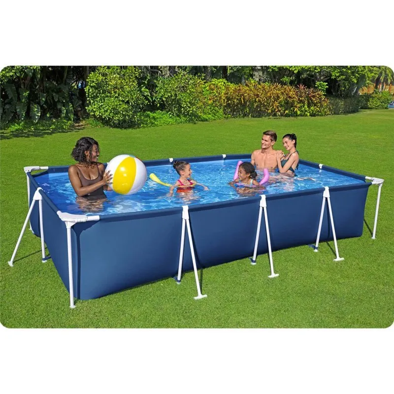 Bestway 56405N 400 x 211 x 81 cm 15in1 piscină de grădină cu rafturi