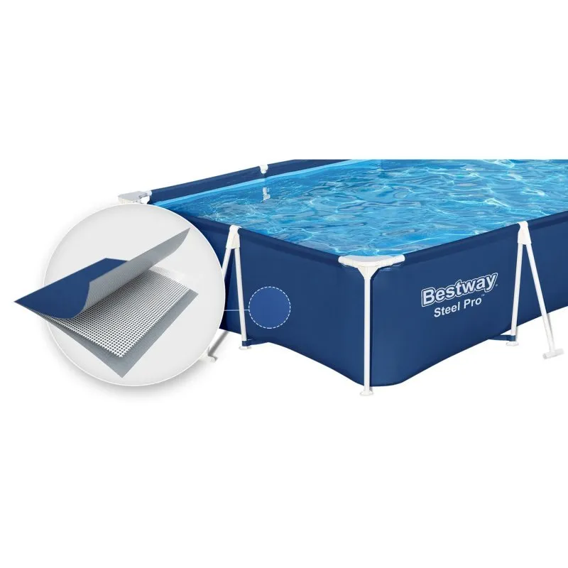 Bestway 56405N 400 x 211 x 81 cm 15in1 piscină de grădină cu rafturi