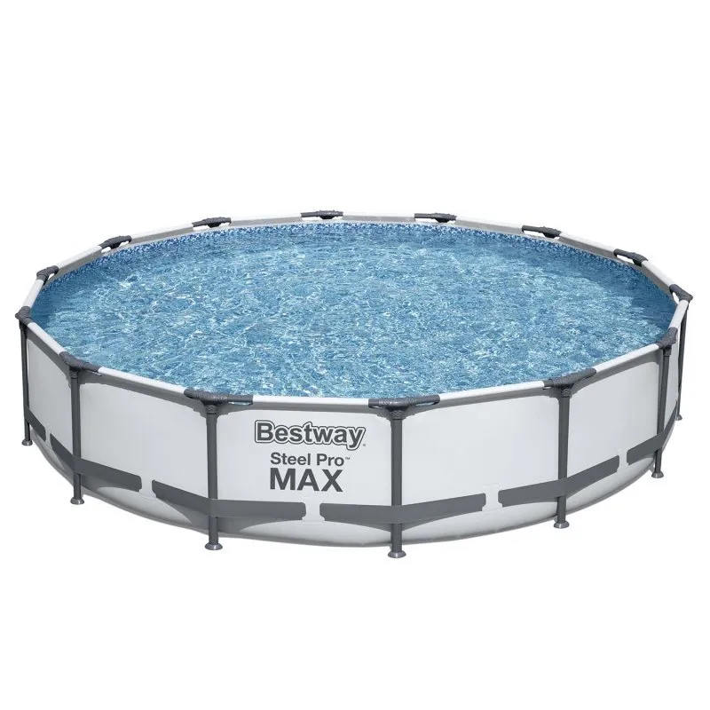 Piscina cu cadru de metal de grădină set 17in1 Bestway 56595, 427 x 84 cm 