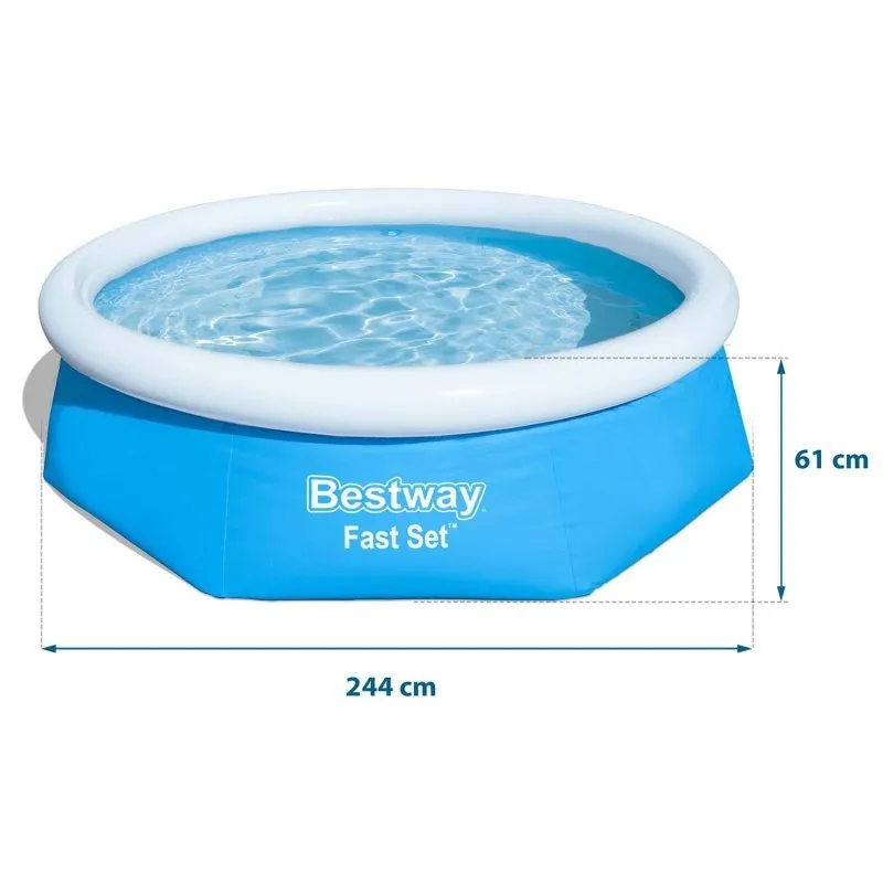 Piscina gonflabila Bestway 57448, 244 x 61 cm 