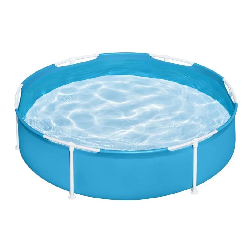 Piscina rotund cu cadru de metal pentru copil 152 x 38 cm Bestway 56283.