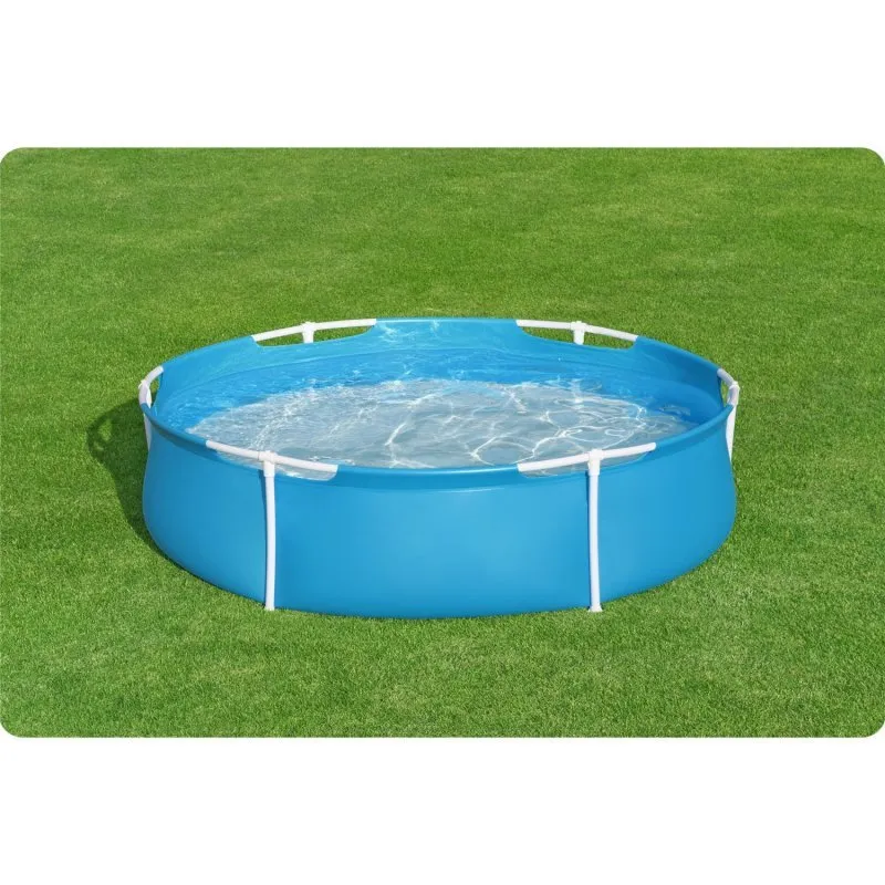 Piscina rotund cu cadru de metal pentru copil 152 x 38 cm Bestway 56283.