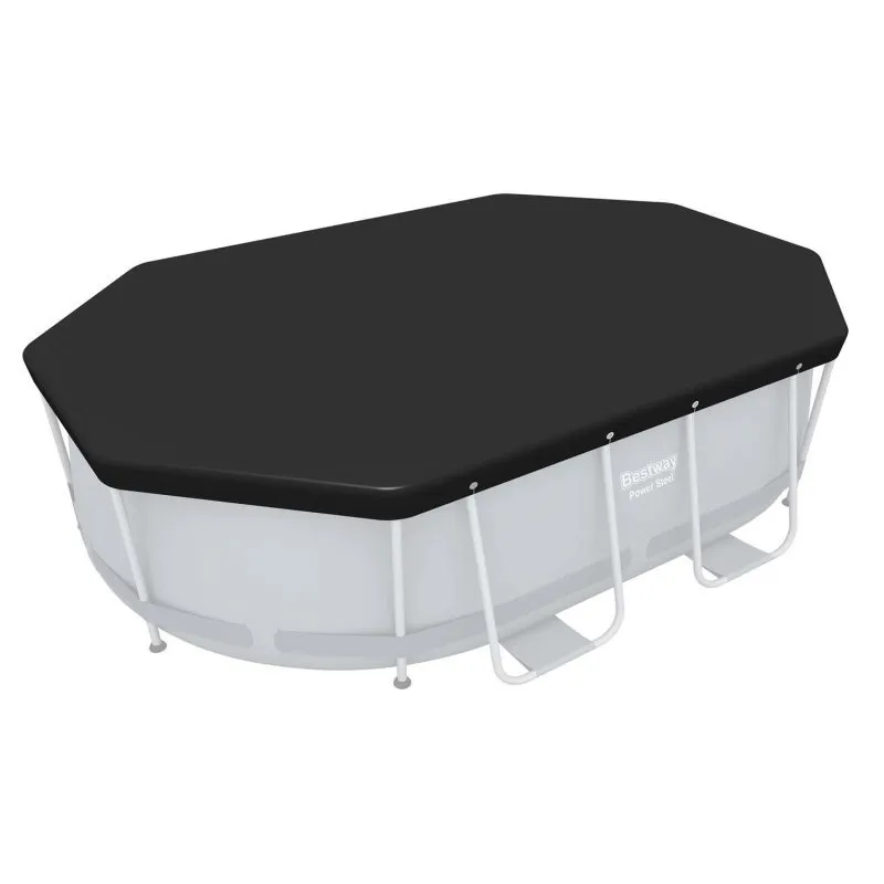 Capac pentru piscină cu cadru oval 300 x 200 x 84 cm Bestway 58424.