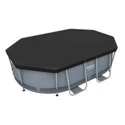 Capac pentru piscină cu cadru oval 300 x 200 x 84 cm Bestway 58424.
