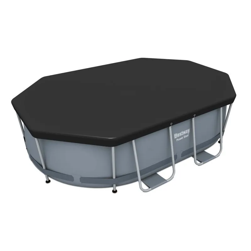 Capac pentru piscină cu cadru oval 300 x 200 x 84 cm Bestway 58424.