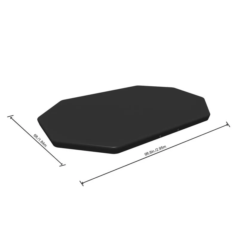 Capac pentru piscină cu cadru oval 300 x 200 x 84 cm Bestway 58424.