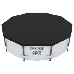 Copertă pentru piscină cu cadru Bestway 58036 de 305 cm.