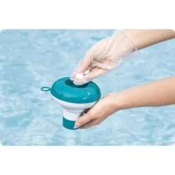 Flotor mic, distribuitor de produse chimice pentru piscină Bestway 58210.