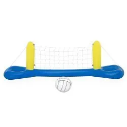 Set de volei pentru piscină plutitoare 252 x 64 cm Bestway 52133.