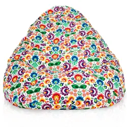 Fotoliu Puf tip Pară XXL Drop - Material Imprimeu Premium – vedere 27